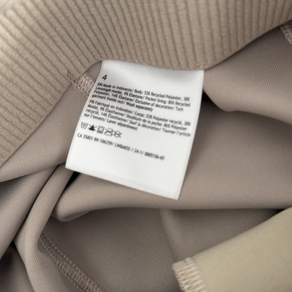 Lululemon Softstreme High-Rise Midi Skirt Mojave Tan Womens size 4 - Picture 9 of 9